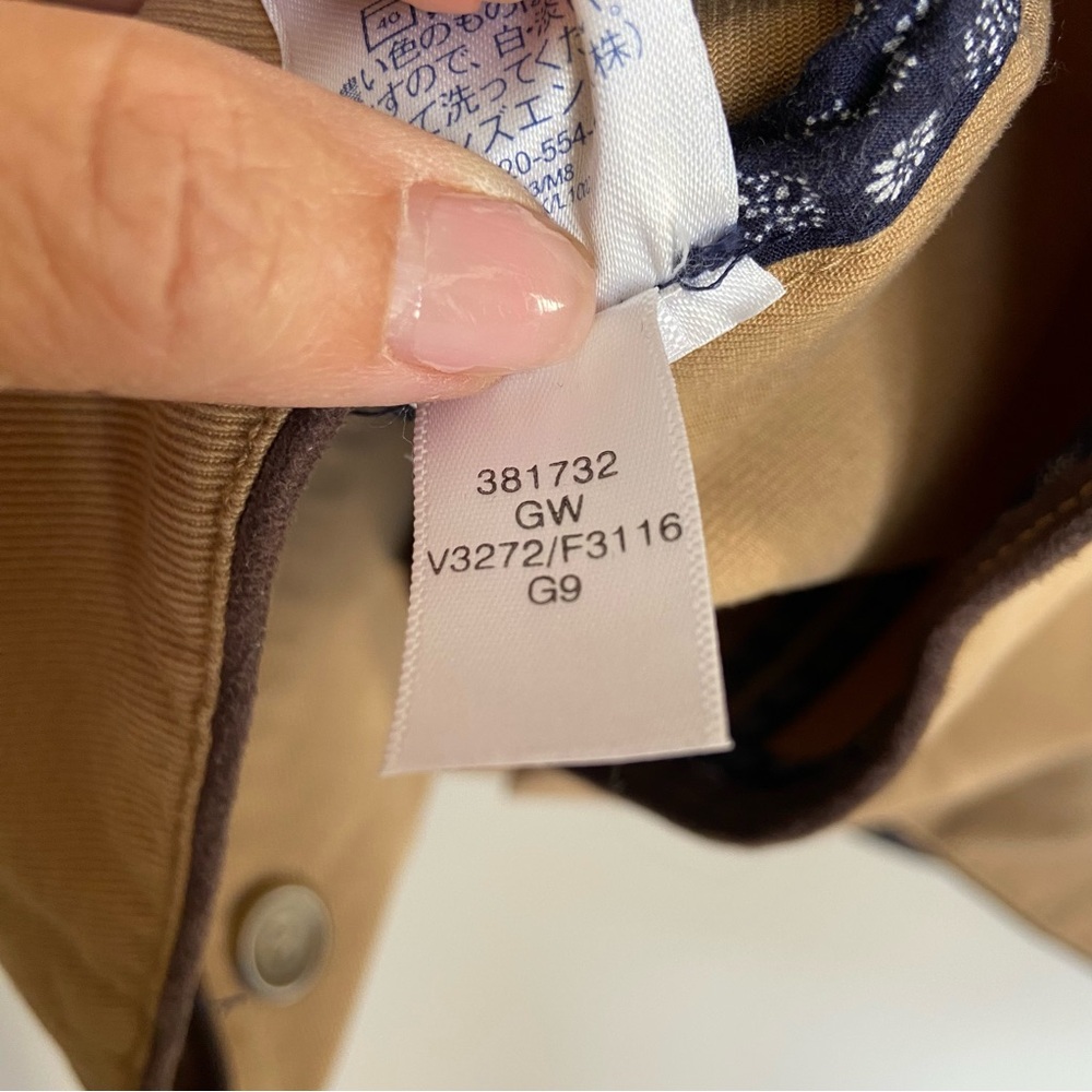 Land's End Barn Jacket, Honey Brown Cotton Canvas - Picture 9 of 9